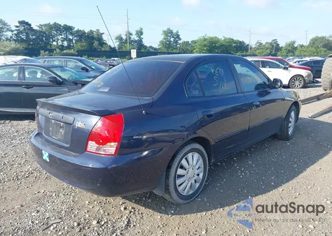 2006 Hyundai Elantra Gls/Limited из США, поврежденный, VIN KMHDN46D66U322191